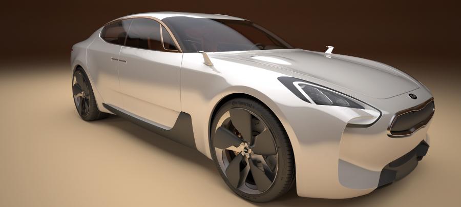  Kia GT Concept 2011 года  (фото 25 из 34)
